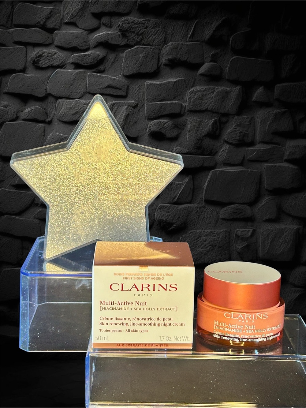 New and Authentic Clarins Multi-Active Nuit Night Cream